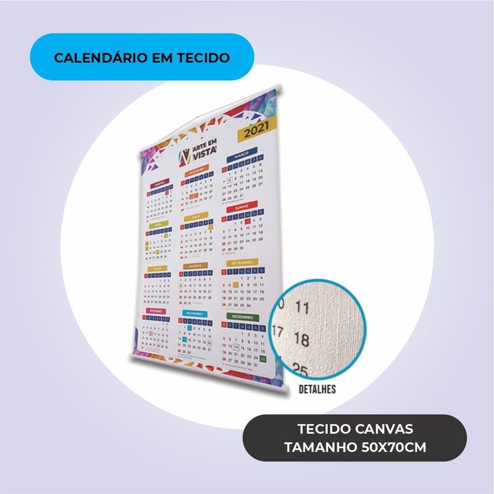 Calendários — exemplo 1 de 10
