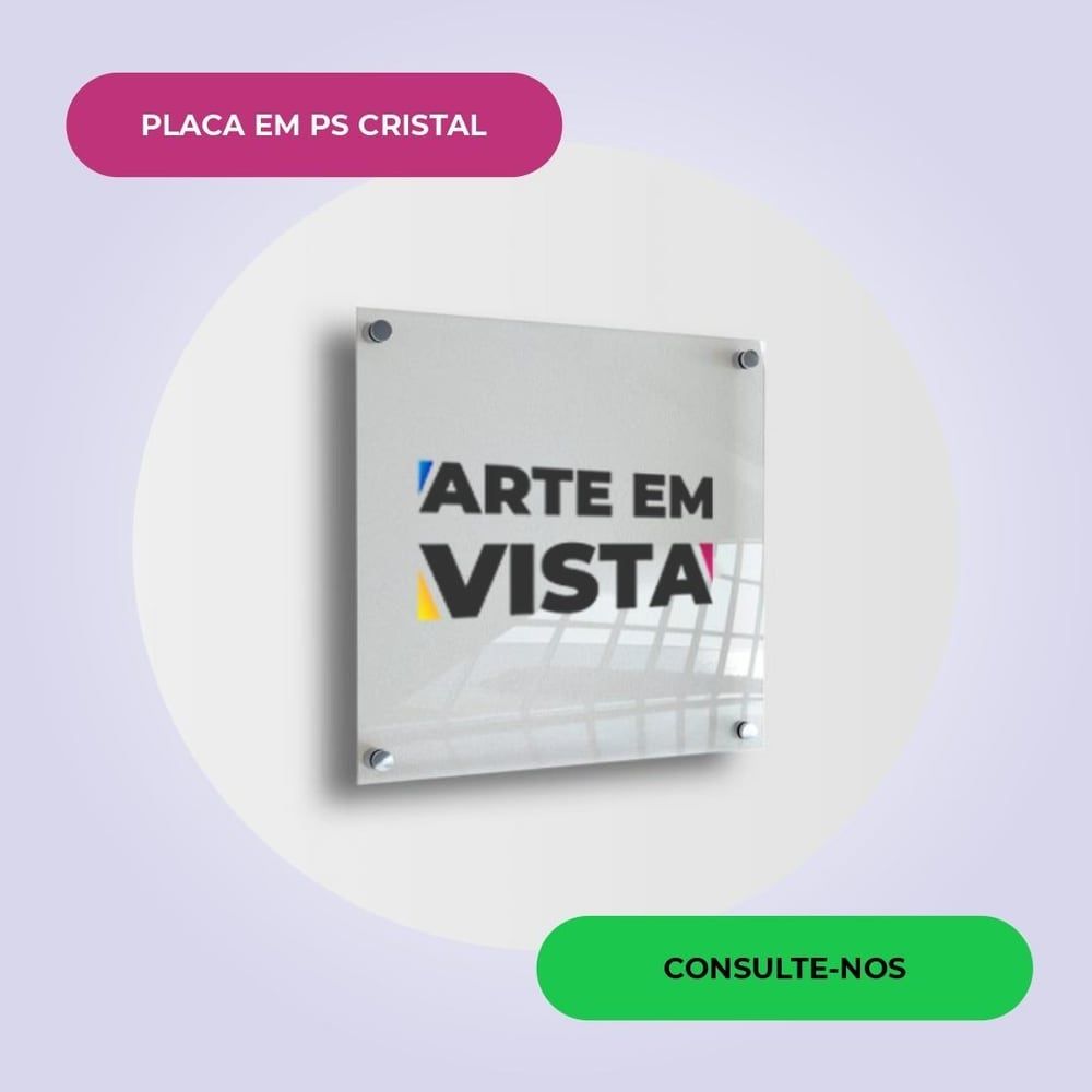 Painel em acrílico — exemplo 1 de 8